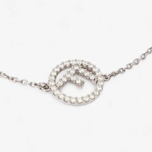 Fendi F is Fendi Bracelet Silver Base Metal Large