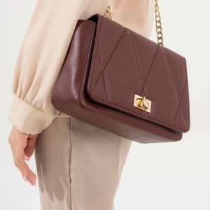 Thread Patterned Handbag