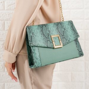 Snake Printed Handbag