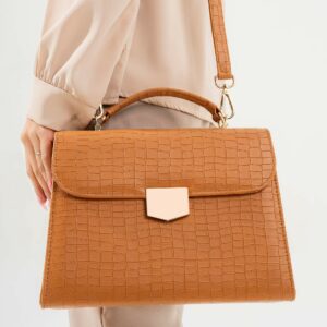 Snake Patterned Handbag
