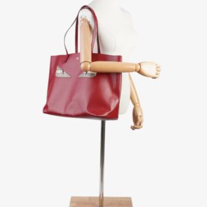 Fendi Monster Eye Tote Red / Snake Leather