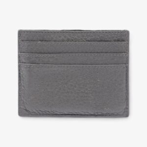 Fendi Roma Card Holder Charcoal / White Leather