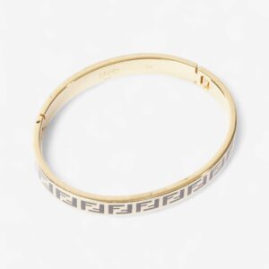 Fendi Forever Fendi Bracelet Gold / Black Base Metal Medium