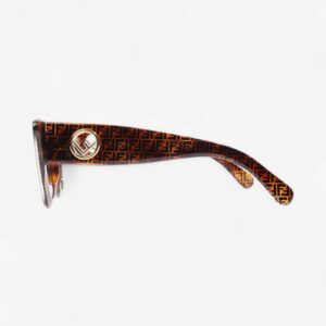 Fendi F is Fendi Sunglasses Brown / Tobacco Acetate 150mm