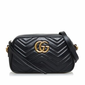 Gucci GG Marmont Small Black Matelassé