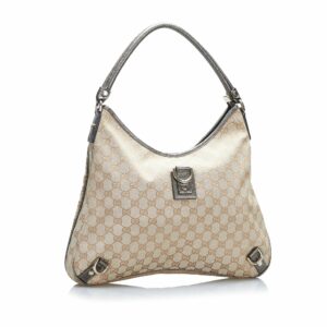 Gucci Abbey D-Ring Brown GG Canvas