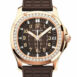 Patek Philippe Aquanaut Luce Automatic Diamond Brown Dial Ladies Watch 5068R-001