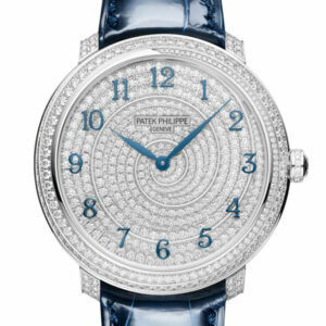 Philippe Calatrava Diamond Ribbon Joaillerie 18K White Gold Diamonds Watch 4978/400G-001