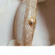 Patek Philippe Gondolo Mechanical Gold and Diamond Dial Ladies Watch 7099R-001
