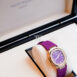 Patek Philippe Nautilus Diamonds Purple Dial Rose Gold Ladies Watch 7010R 7010R-013