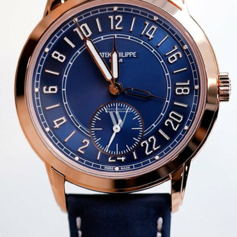 Patek Philippe Complication Blue Dial Watch 5224R-001