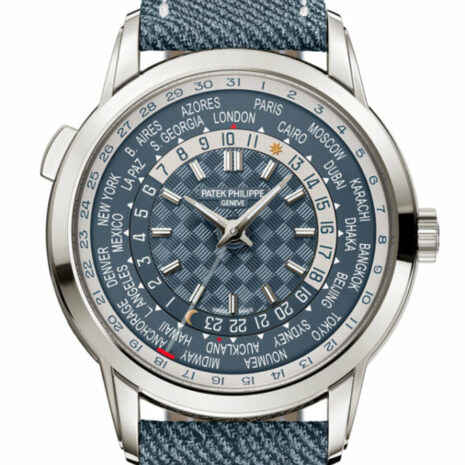 Patek Philippe Complications World Time Date White Gold Watch 5330G