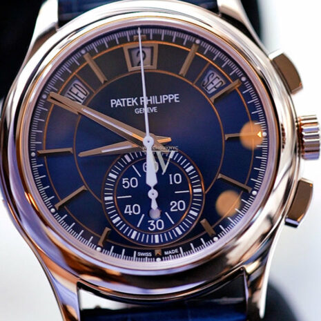 Patek Philippe Complications Chronograph Annual Calendar Mens Watches 5905R 5905R-010