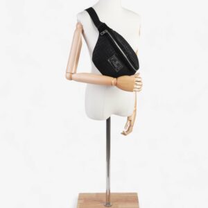 Fendi Roma Belt Bag Black Mesh