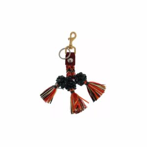 Dolce & Gabbana Dolce Gabbana Keychain Multicolor Tassel ONE SIZE Multicolor