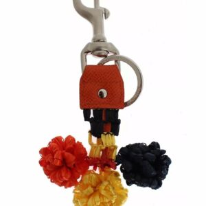 Dolce & Gabbana Raffia Pompom Keychain SIG15033 ONE SIZE Multicolor