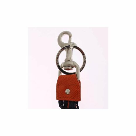 Dolce & Gabbana Raffia Pompom Keychain SIG15033