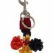 Dolce & Gabbana Pom-Pom Keychain in Red