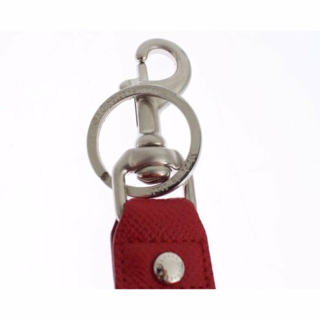 Dolce & Gabbana Pom-Pom Keychain in Red