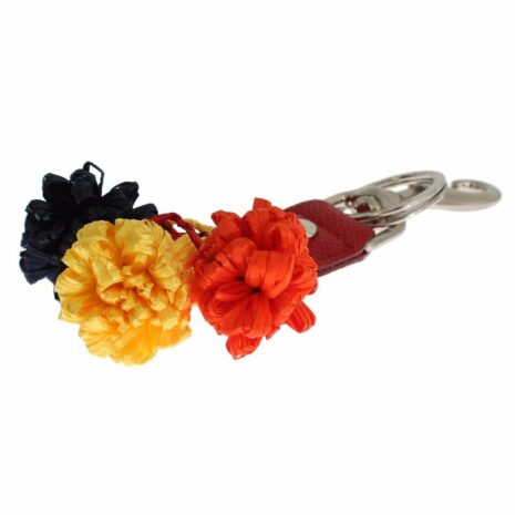 Dolce & Gabbana Pom-Pom Keychain in Red