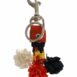 Dolce & Gabbana Raffia Leather Keychain SIG18382