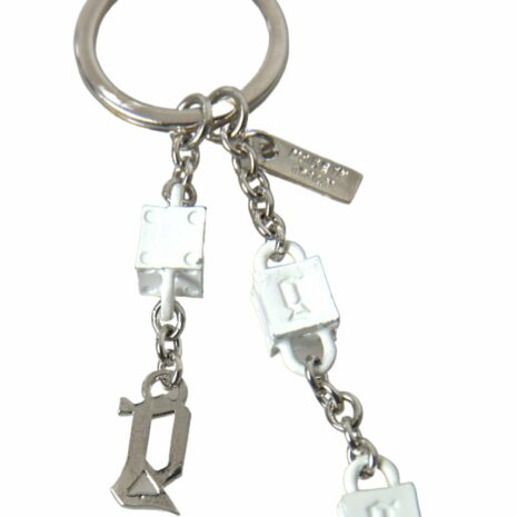 Dolce & Gabbana White Keychain