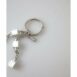 Dolce & Gabbana White Keychain