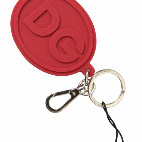 Dolce & Gabbana DG Logo Keychain Red