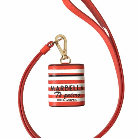 Dolce & Gabbana Marbella Te Quiero AirPods Pro Case Red