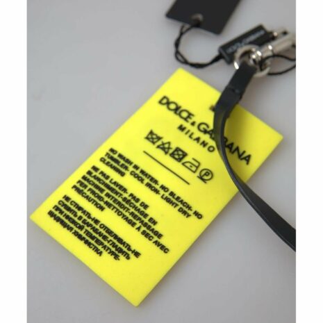 Dolce & Gabbana I Love DG Keychain - Yellow