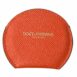 Dolce & Gabbana Orange Leather Coin Purse
