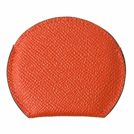 Dolce & Gabbana Orange Leather Coin Purse