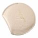 Dolce & Gabbana Women's Beige Leather Half-Moon Coin Purse