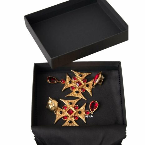 Dolce & Gabbana Women's Beige Leather Half-Moon Coin Purse
