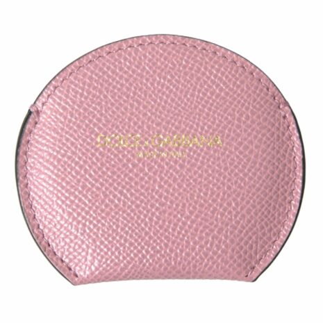 Dolce & Gabbana Leather Coin Purse - Pink ONE SIZE Pink