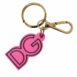 Dolce & Gabbana DG Keychain Pink Model SMY101227 ONE SIZE Gold And Pink