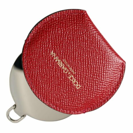 Dolce & Gabbana Red Leather Coin Purse