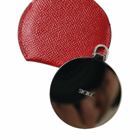 Dolce & Gabbana Red Leather Coin Purse