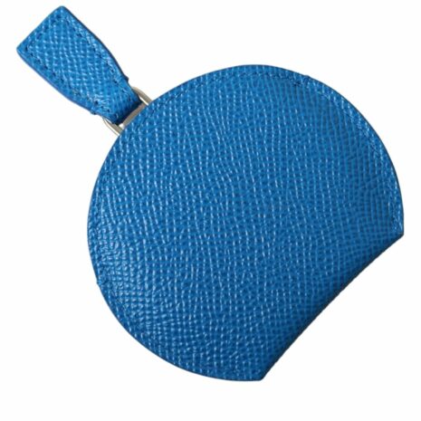 Dolce & Gabbana Blue Leather Coin Purse