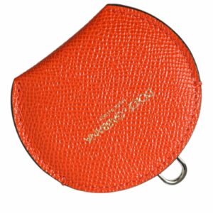 Dolce & Gabbana Sicily Coin Purse in Orange Leather ONE SIZE Orange