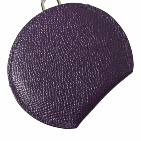 Dolce & Gabbana Leather Coin Purse Purple
