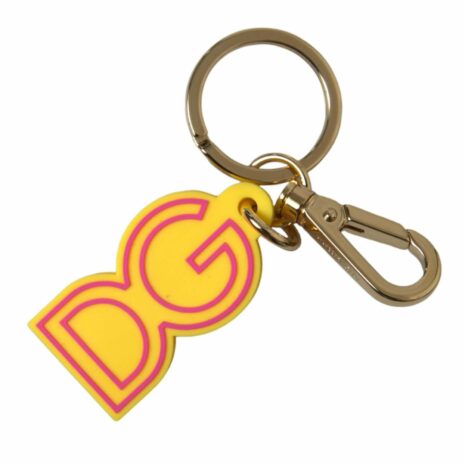 Dolce & Gabbana DG Keychain YellowPink