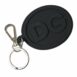 Dolce & Gabbana DG Keychain Silicone Black ONE SIZE Black | Silver