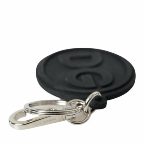 Dolce & Gabbana DG Keychain Silicone Black