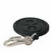 Dolce & Gabbana DG Keychain Silicone Black