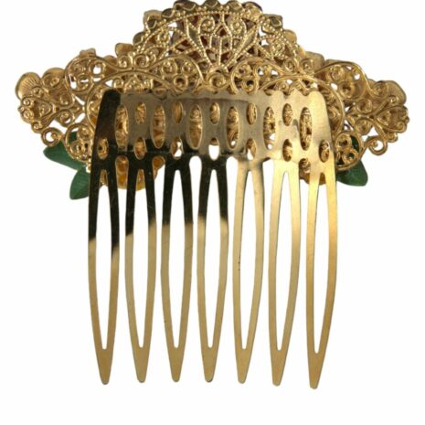 Dolce & Gabbana Floral Tiger Hair Comb