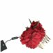 Dolce & Gabbana Carnation Flower Comb Hair Accessory ONE SIZE Red