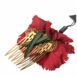 Dolce & Gabbana Carnation Flower Comb Hair Accessory