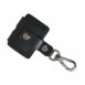 Dolce & Gabbana AirPods Pro Case with Carabiner - Black Leather ONE SIZE Black