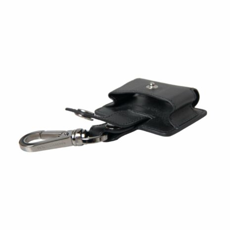 Dolce & Gabbana AirPods Pro Case with Carabiner - Black Leather